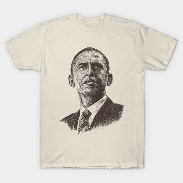 Barack Obama T-Shirt by barmalisiRTB